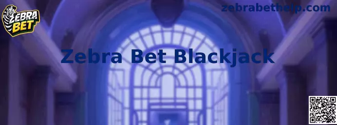 Interface ilustrativa do Zebra Bet Blackjack