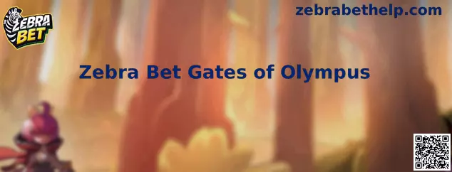 Tela ilustrativa do Zebra Bet Gates of Olympus