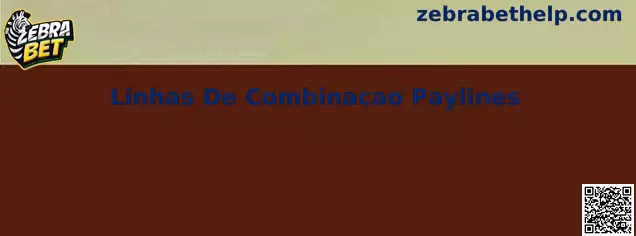 Linhas De Combinacao Paylines