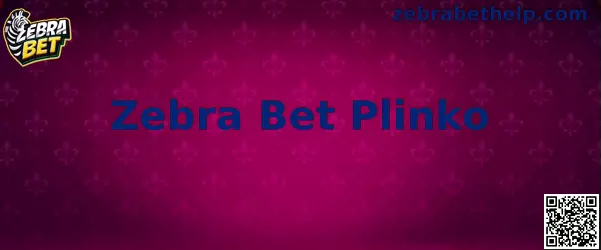 Interface ilustrativa do jogo Zebra Bet Plinko com tabuleiro de pinos