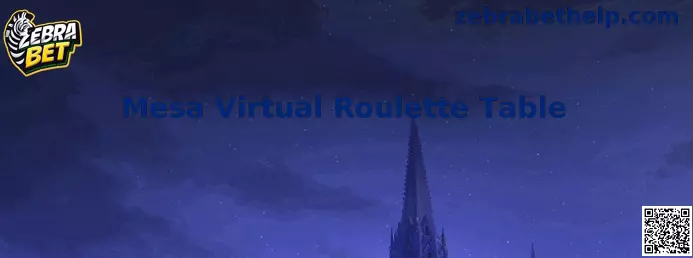 Mesa Virtual Roulette Table Zebra Bet