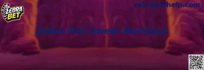 Tela ilustrativa do jogo Zebra Bet Sweet Bonanza